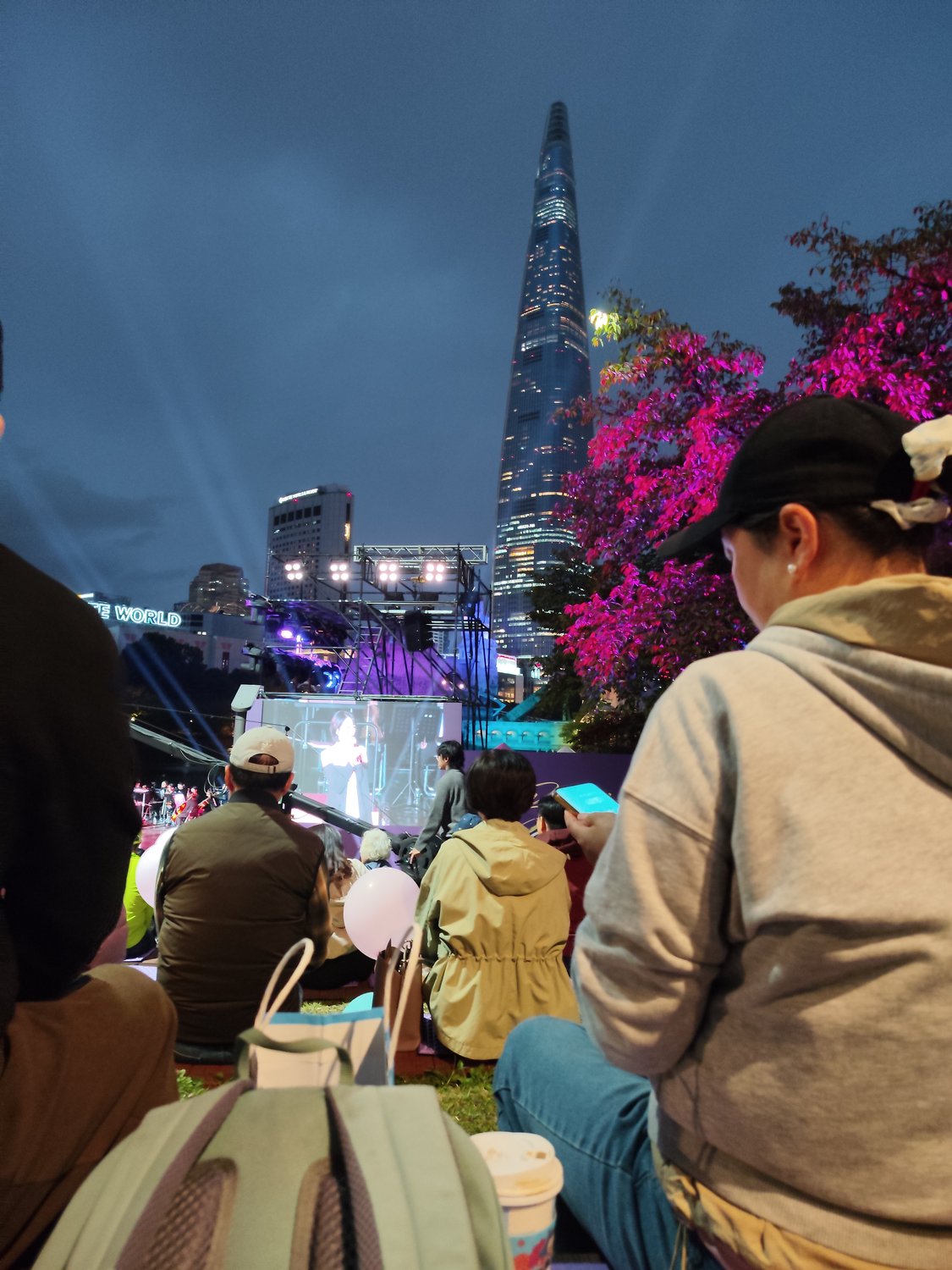 Schwanensee am See – Ballett unter dem Lotte World Tower