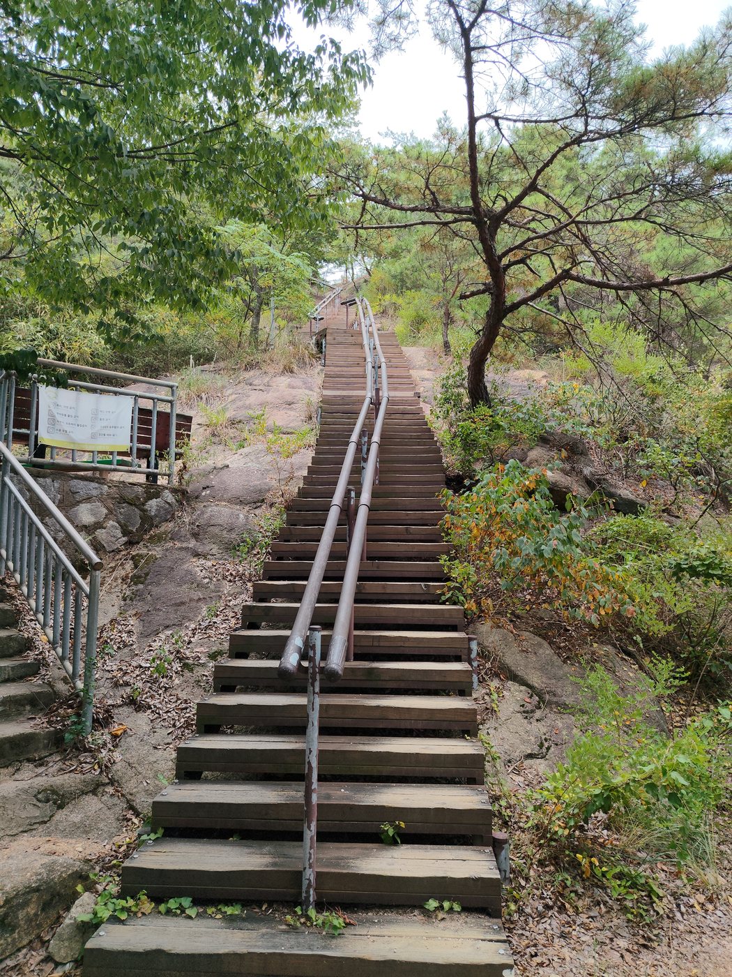 Allein auf den Bukhansan (und der Sinn der Augenbrauen)