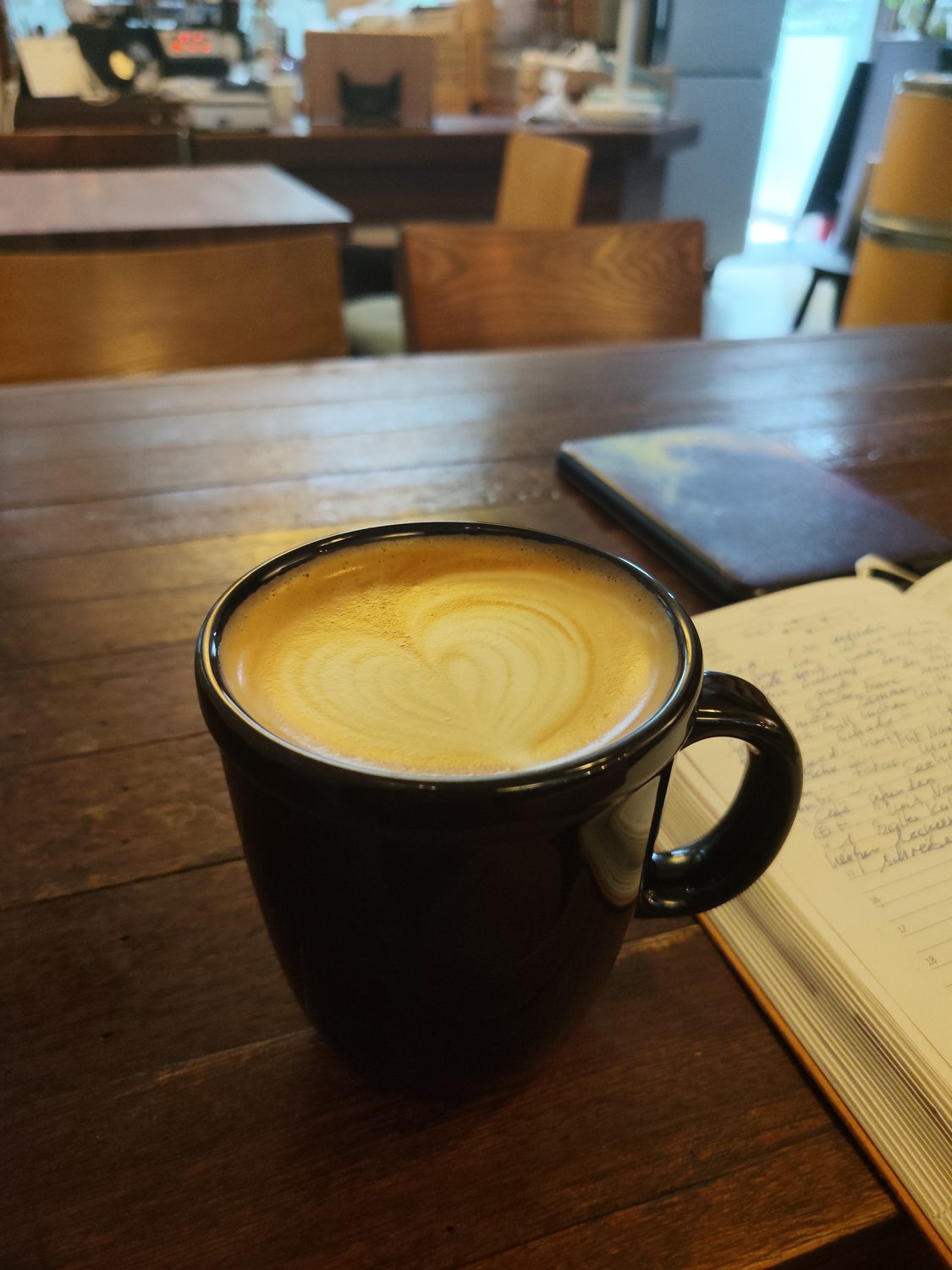 Das Paradies-Café – kein Platz, dann doch
