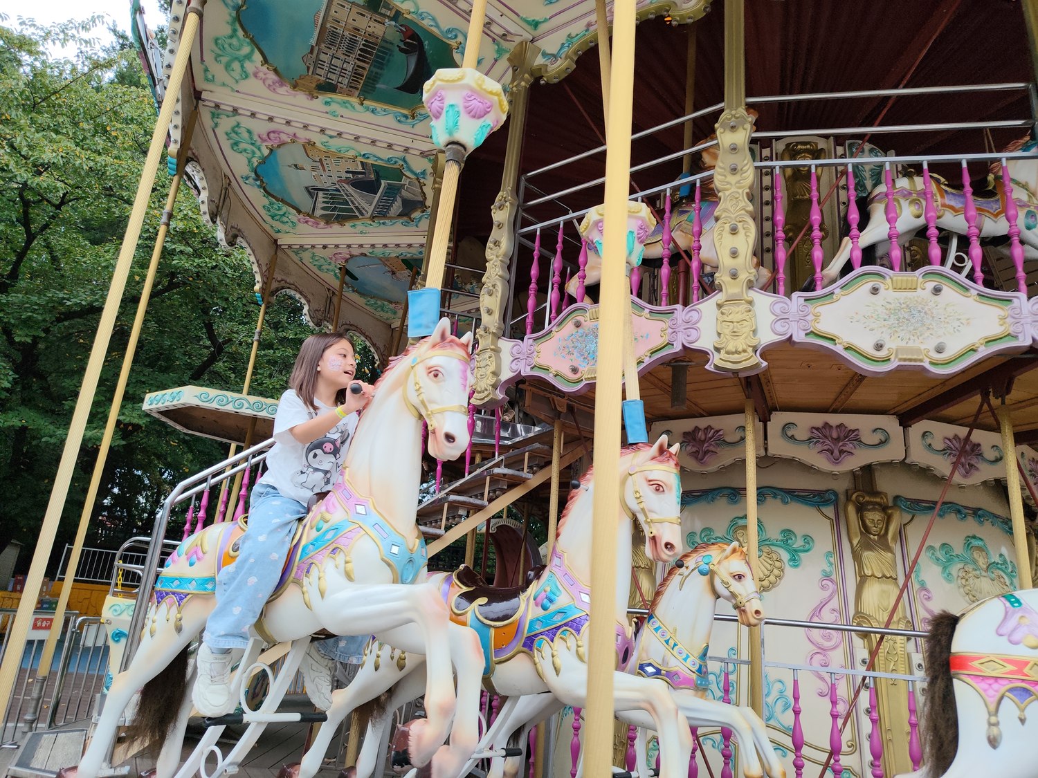 Wasser-Ballett im Children's Park
