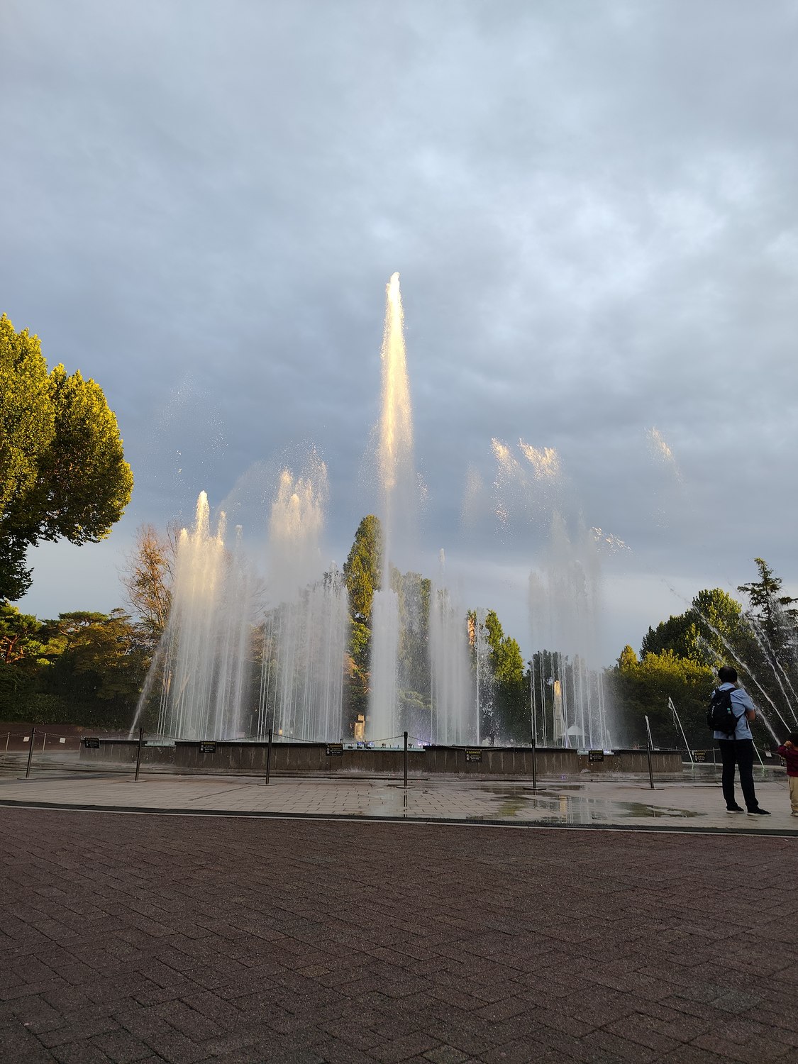 Wasser-Ballett im Children's Park
