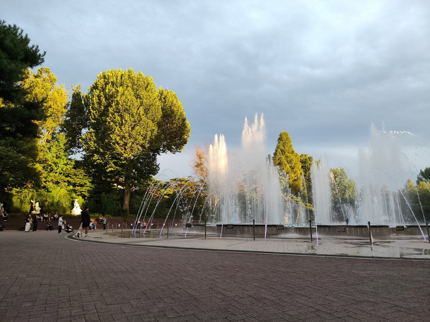 Wasser-Ballett im Children's Park