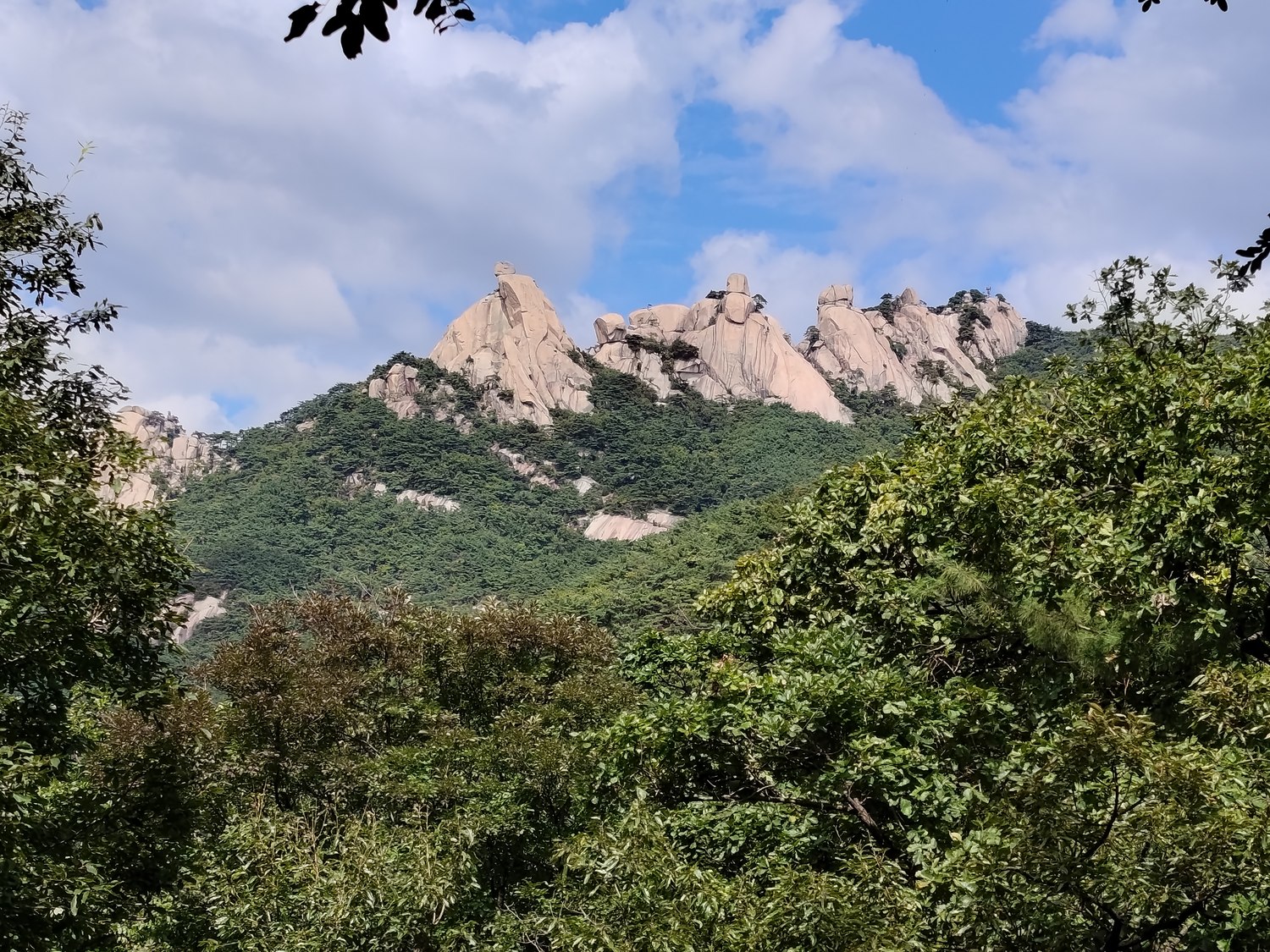 Familien-Wandertag am Bukhansan