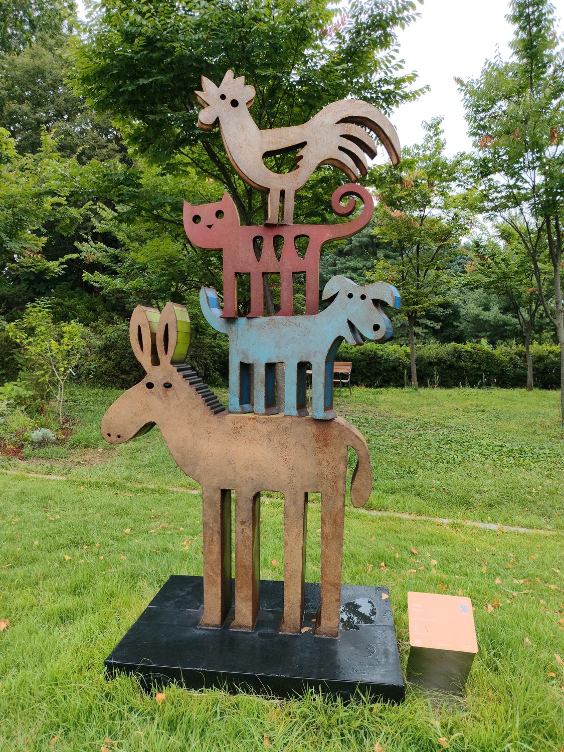 Ein Regentag im Tierpark – und ein Gruß aus Bremen