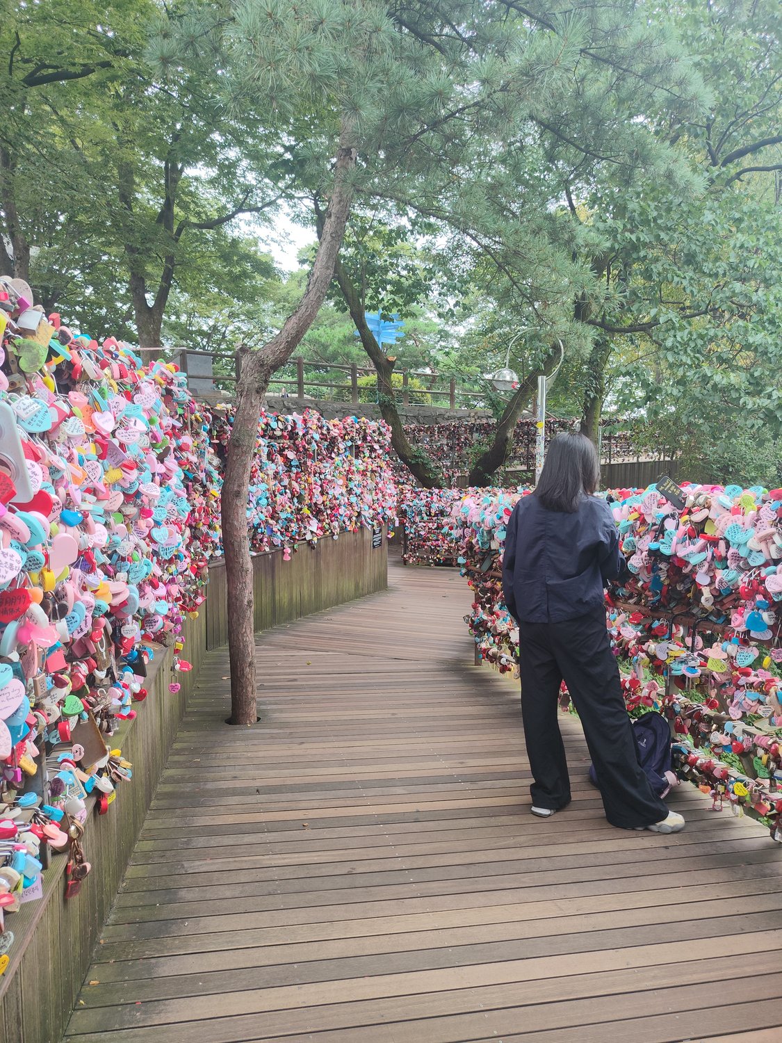 Hoch hinaus – der Seoul Tower und ein Wegweiser nach Hause
