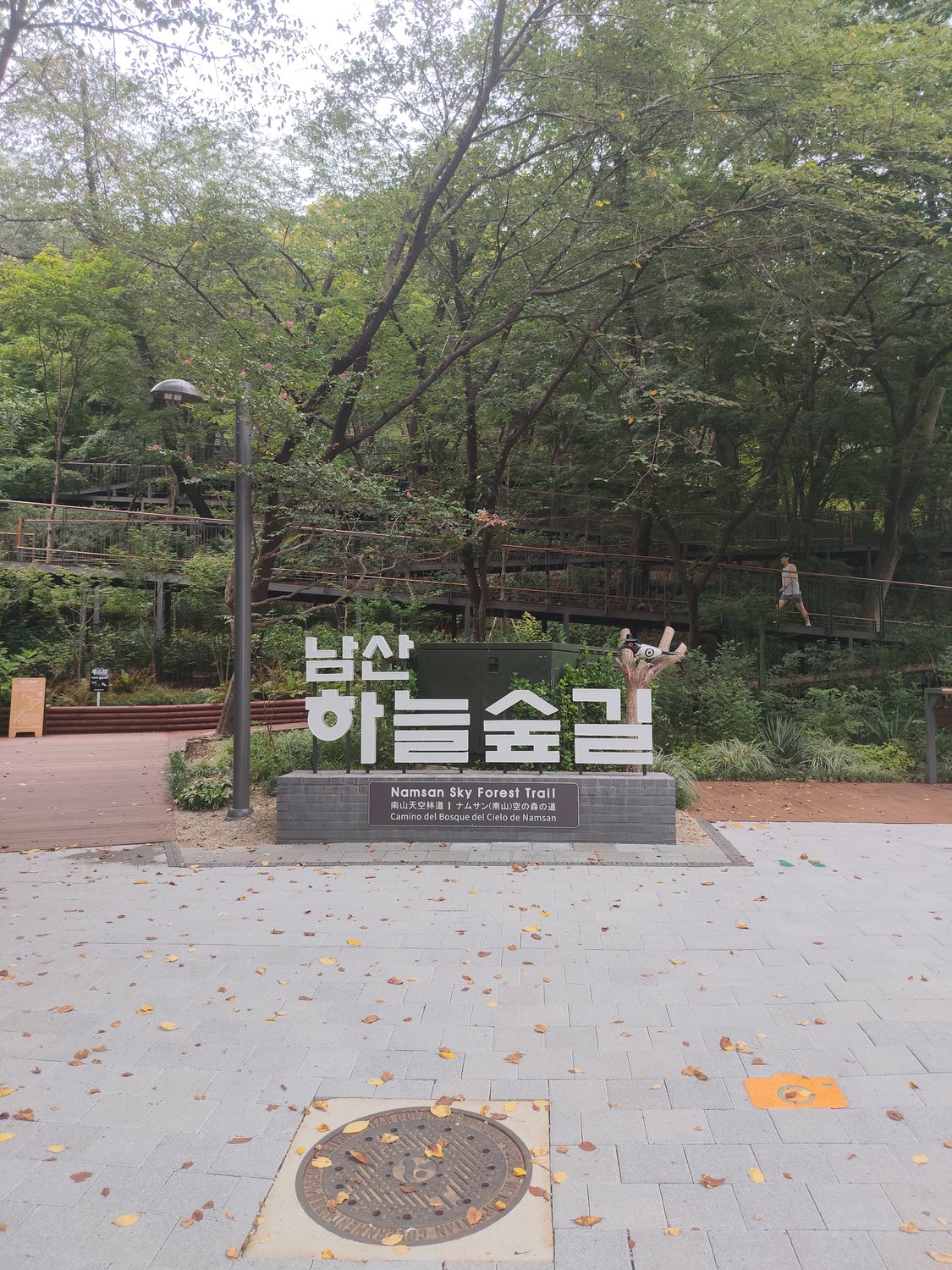 Hoch hinaus – der Seoul Tower und ein Wegweiser nach Hause
