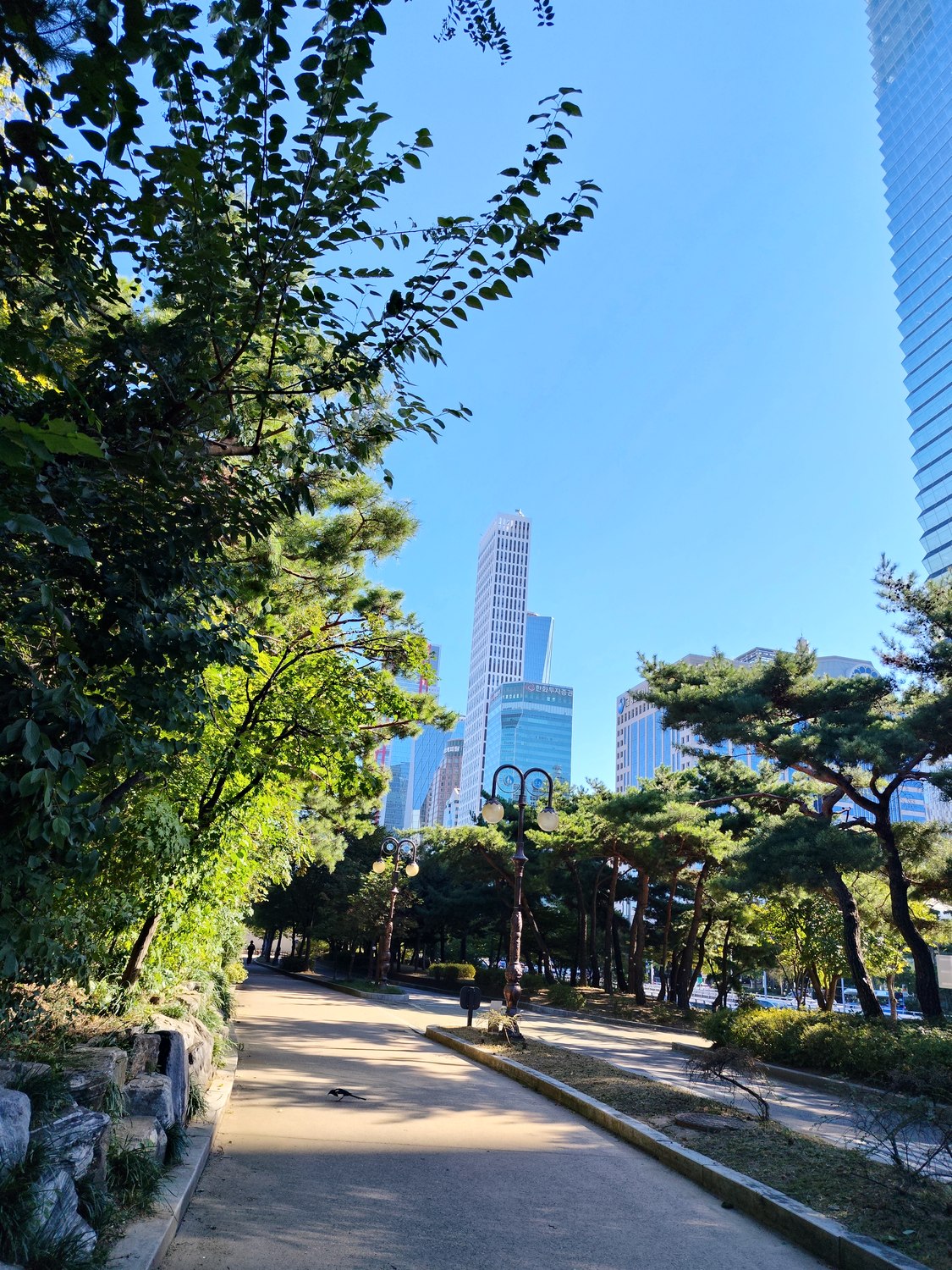 Zu Fuß zum Hangang – vom neuen Zuhause